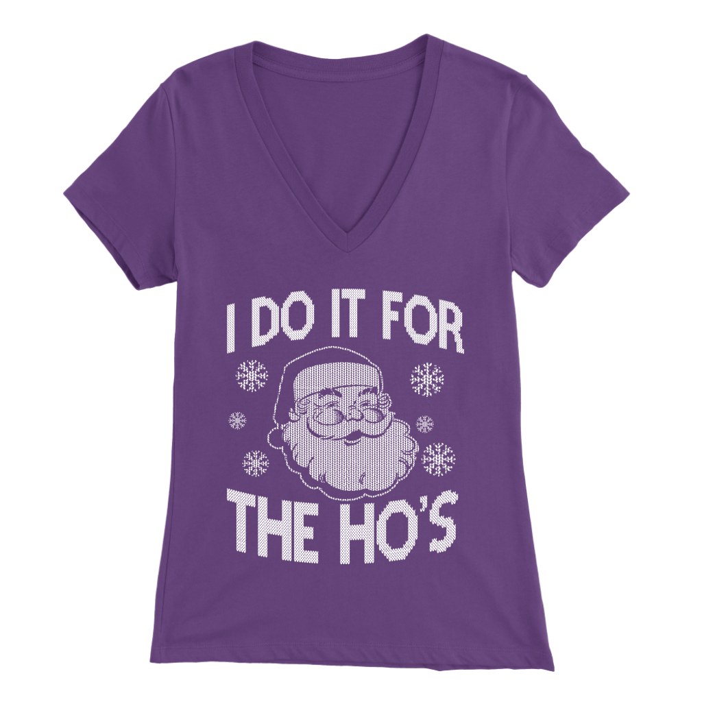 I Do It For Women's V-Neck