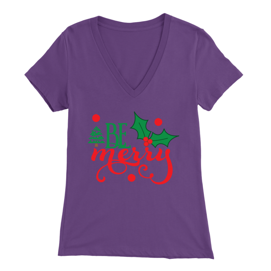Be Merry Women's V-Neck