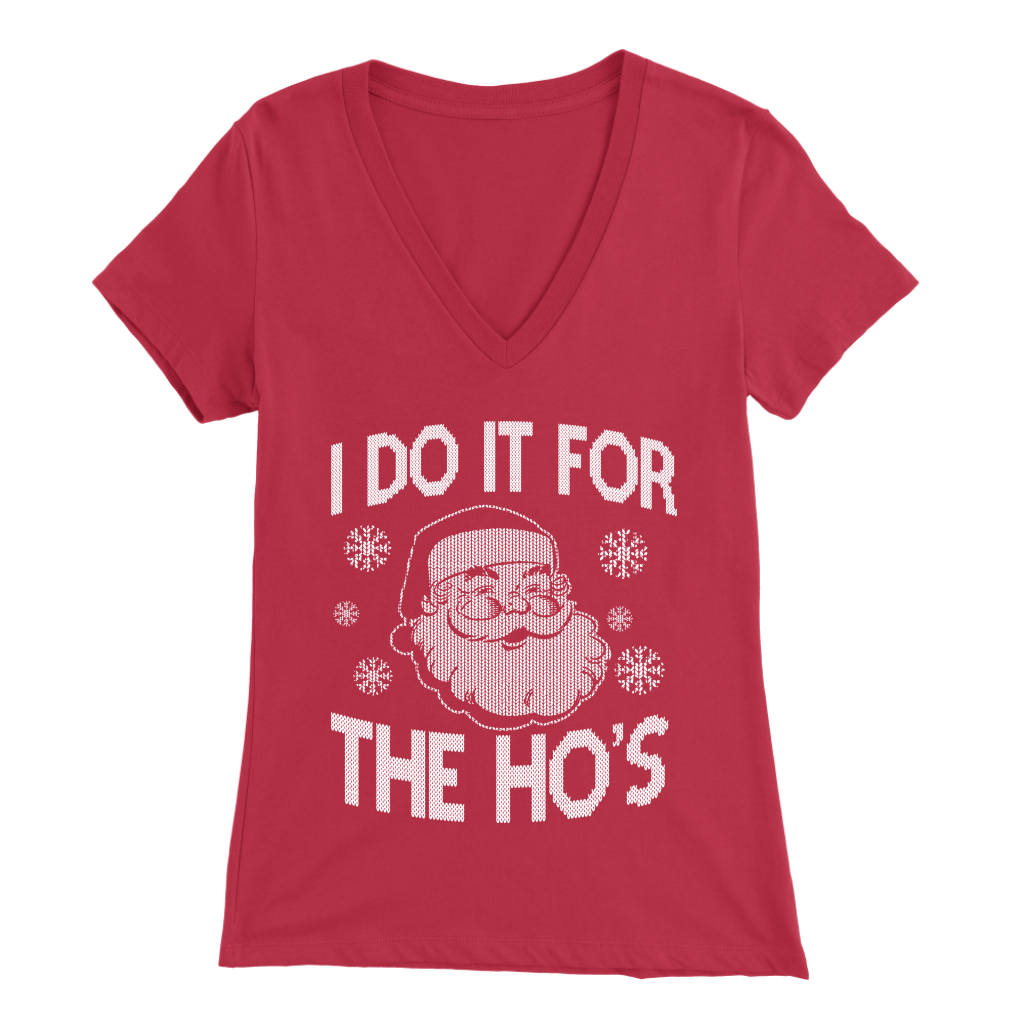I Do It For Women's V-Neck