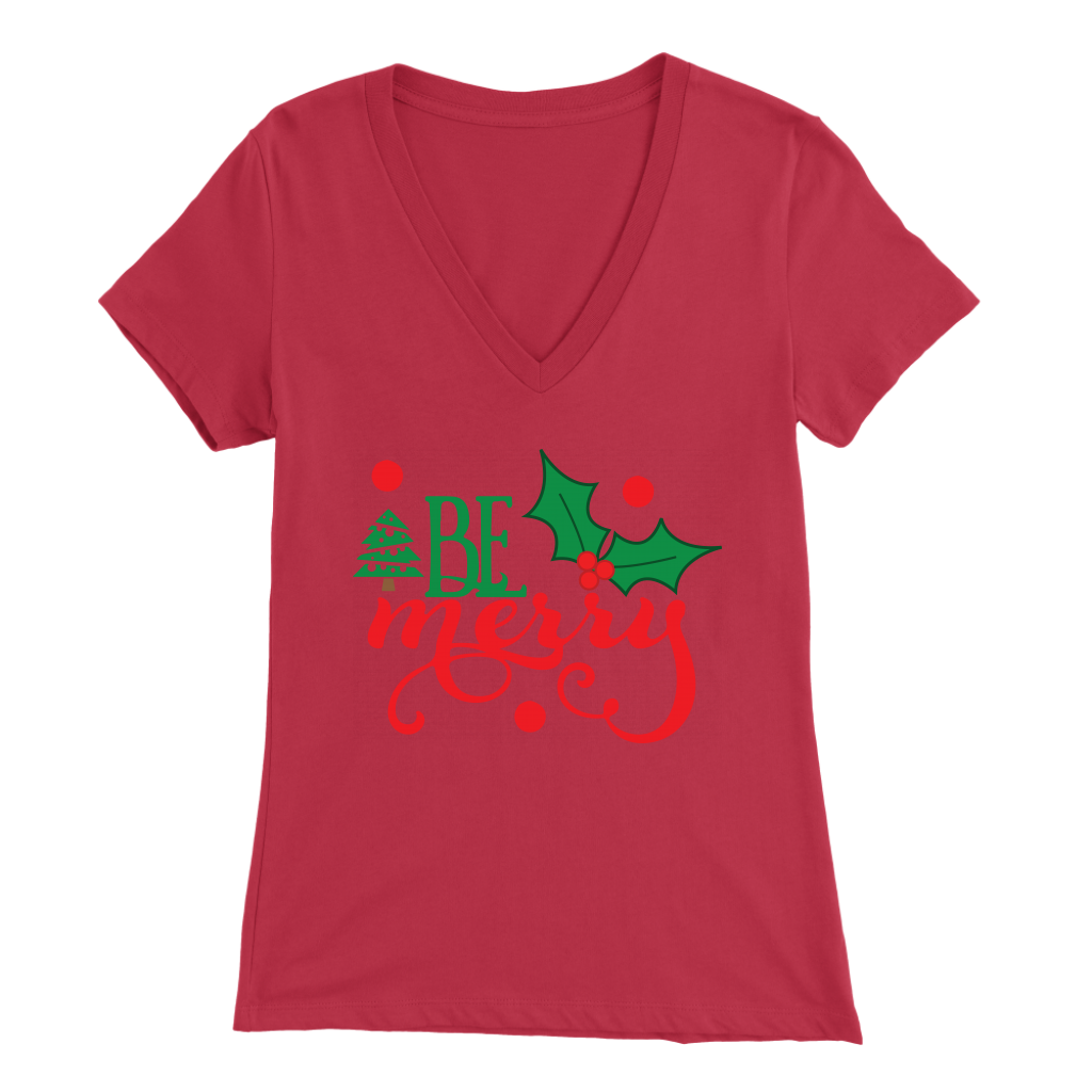 Be Merry Women's V-Neck