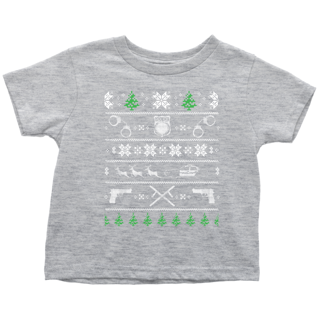 Police Christmas Toddler T-Shirt