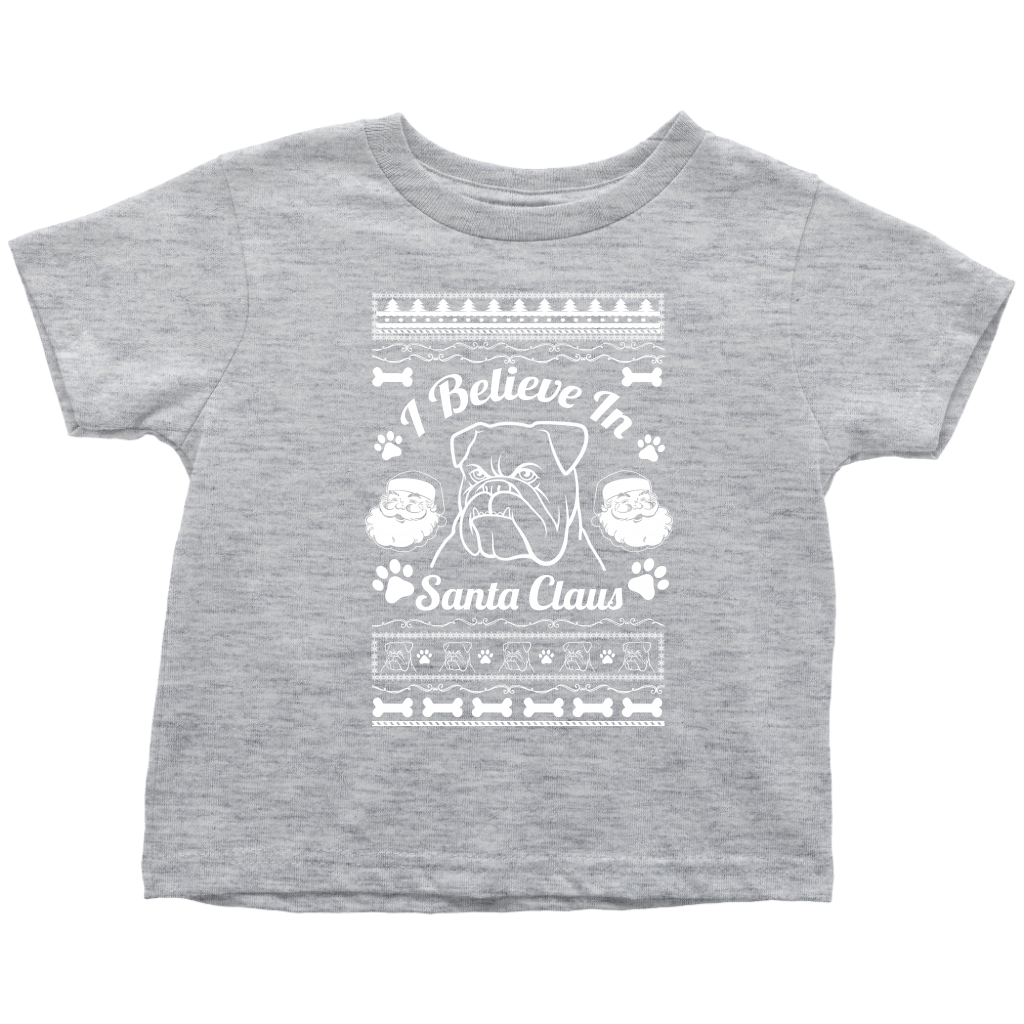 I Believe Santa Toddler Shirt
