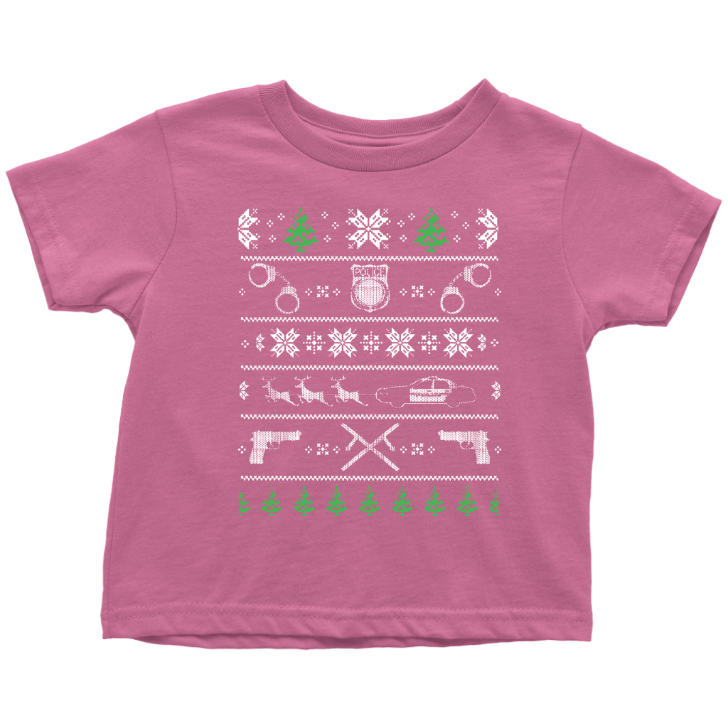 Police Christmas Toddler T-Shirt