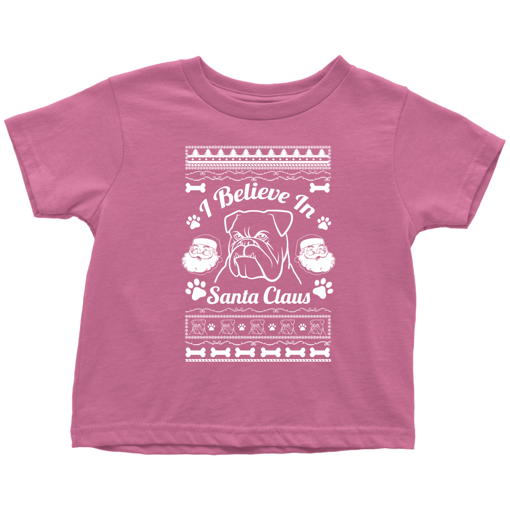 I Believe Santa Toddler Shirt