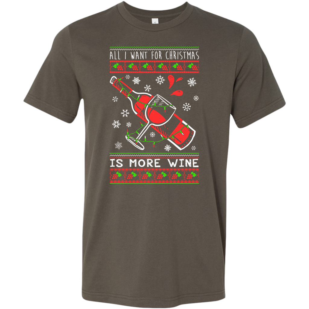 More Wine Mens T-Shirt