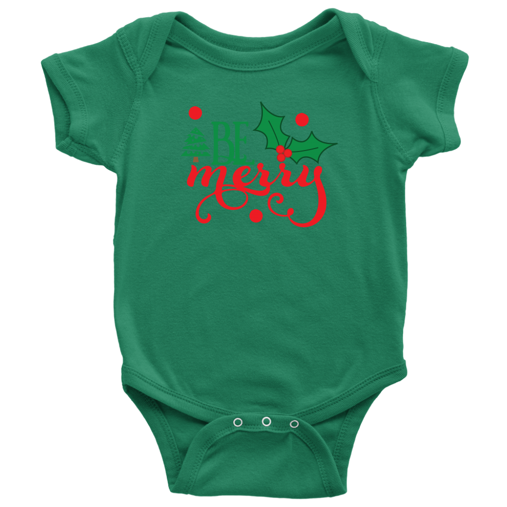 Be Merry Baby Bodysuit