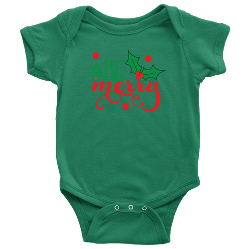 Be Merry Baby Bodysuit