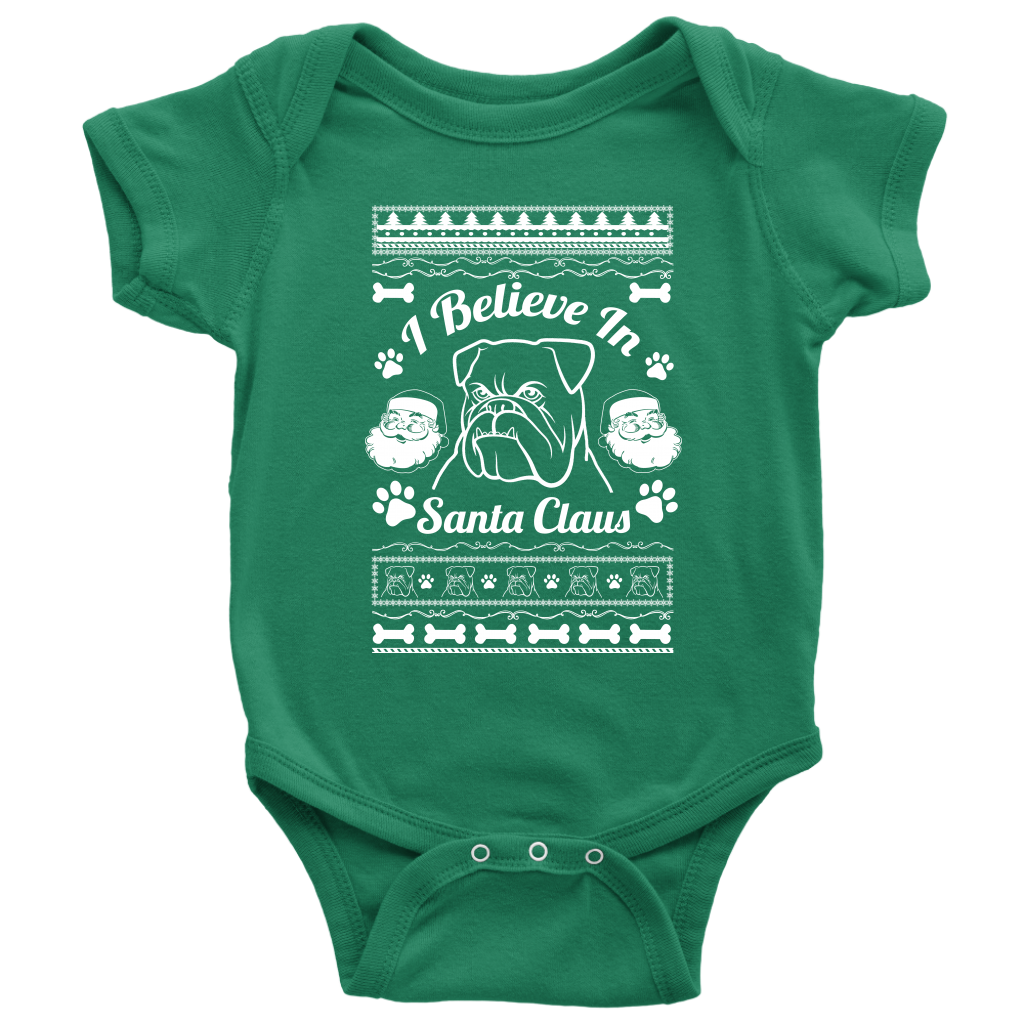 I Believe Santa Baby Bodysuit