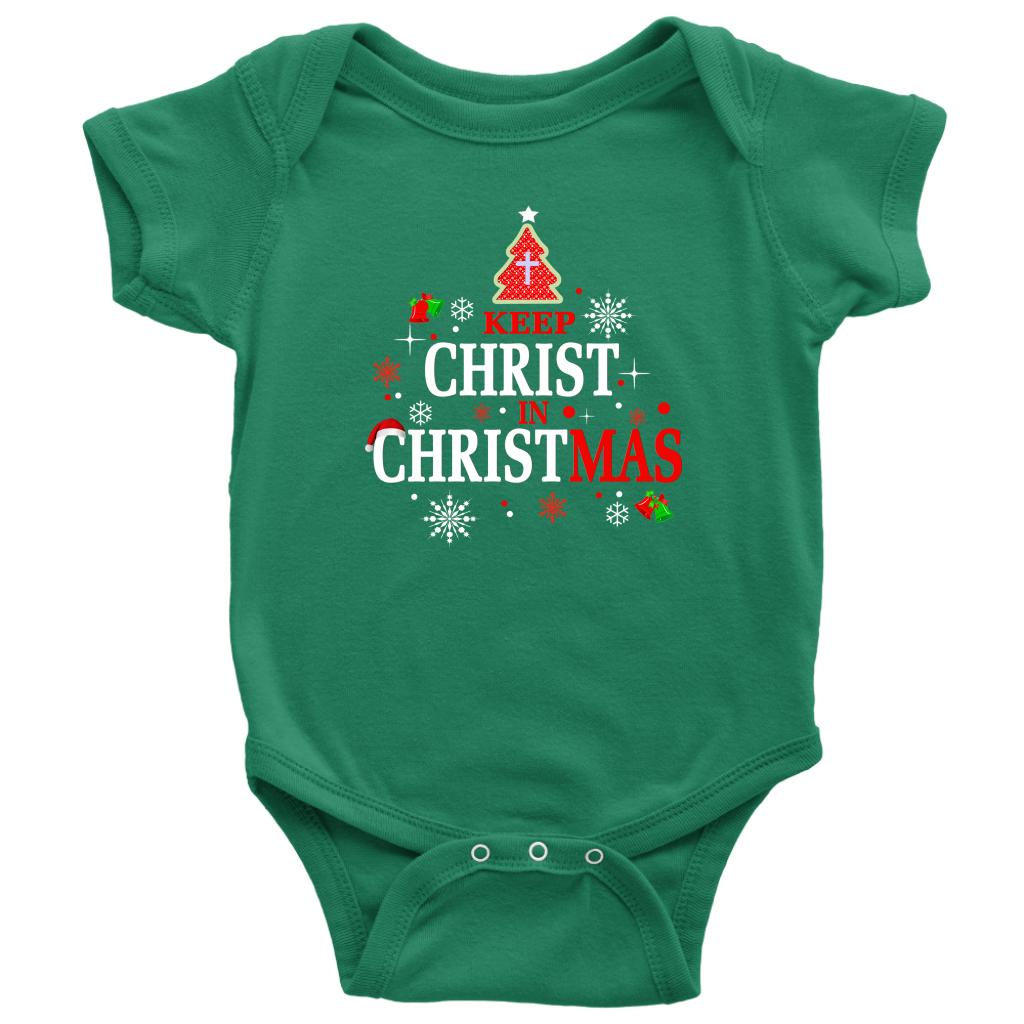 Christ in Christmas Baby Bodysuit