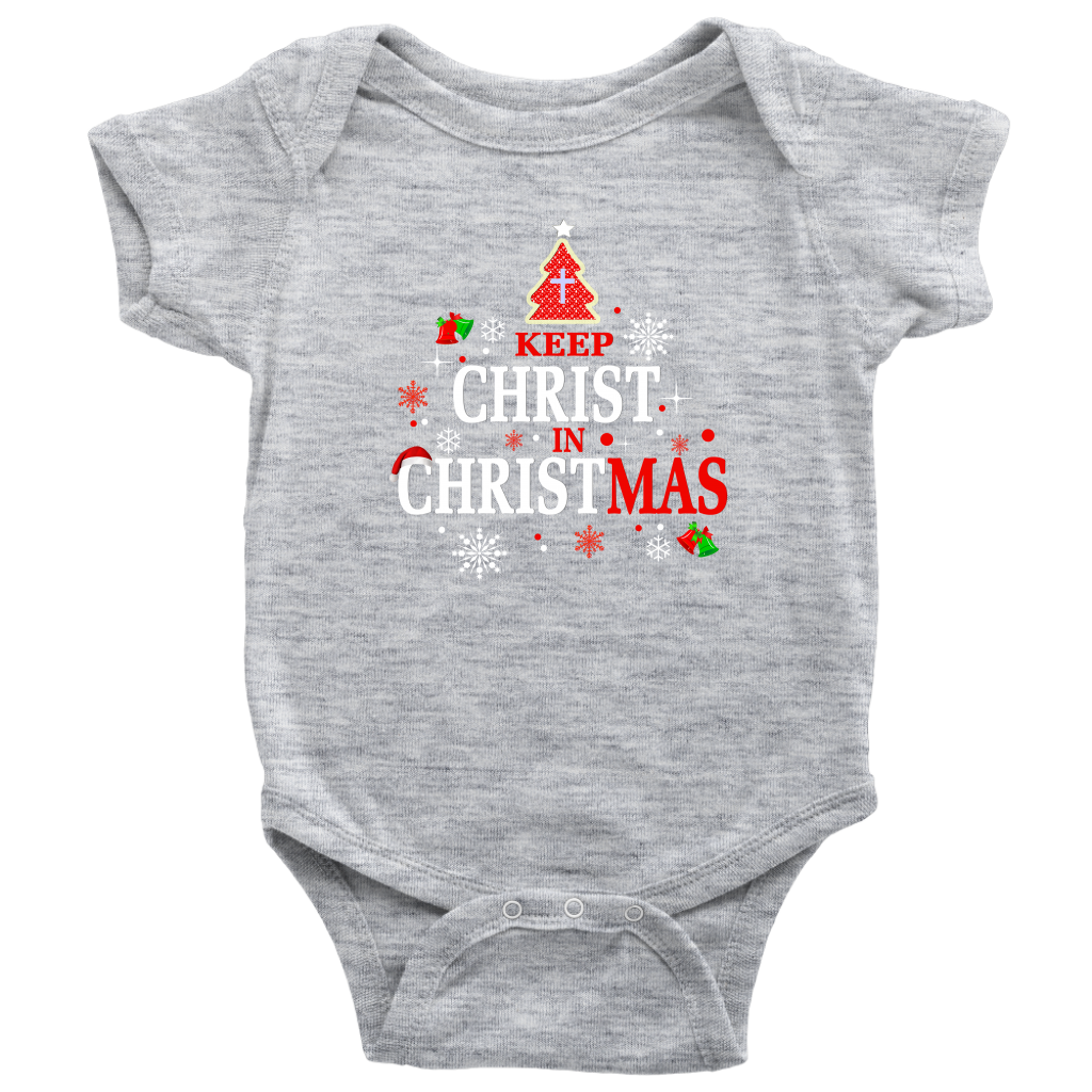 Christ in Christmas Baby Bodysuit