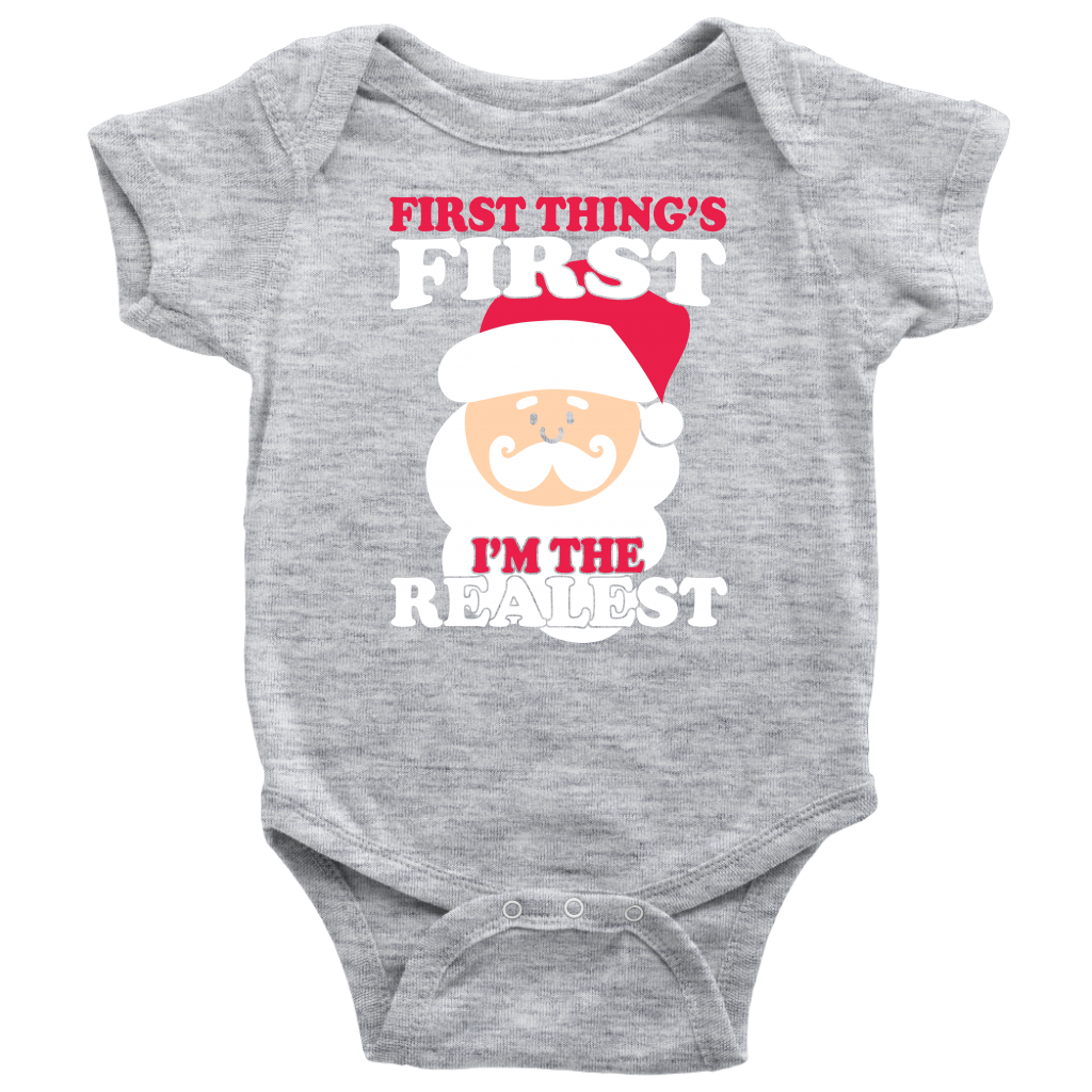 Real Santa Baby Bodysuit