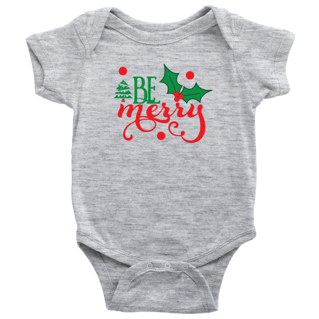 Be Merry Baby Bodysuit