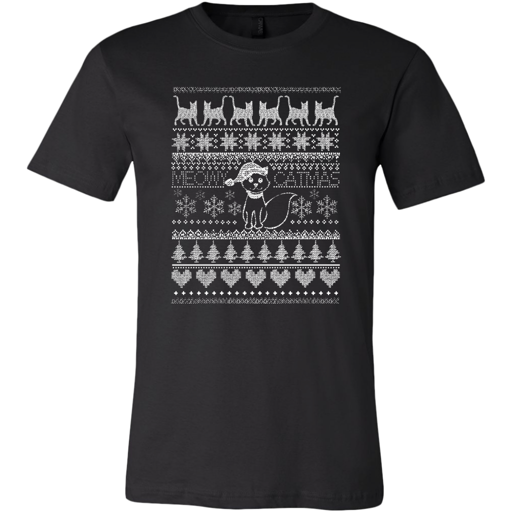 Cat Christmas Men's Shirt