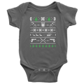 Police Christmas Baby Bodysuit