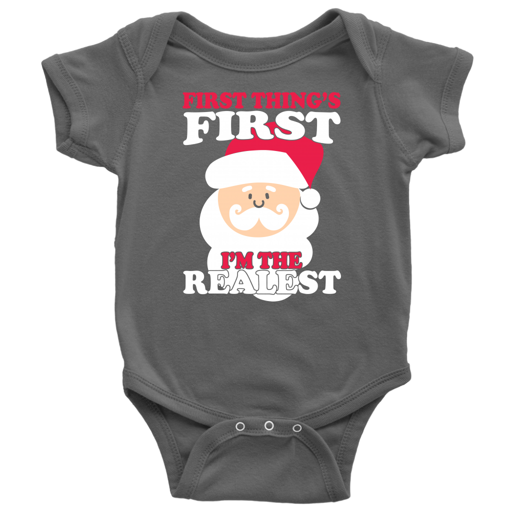 Real Santa Baby Bodysuit