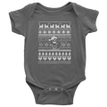 Cat Christmas Baby Bodysuit
