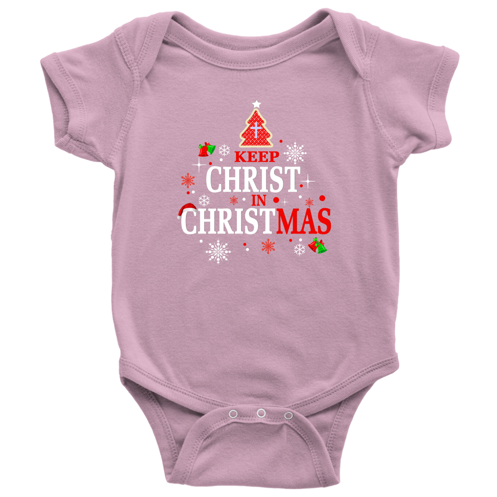 Christ in Christmas Baby Bodysuit