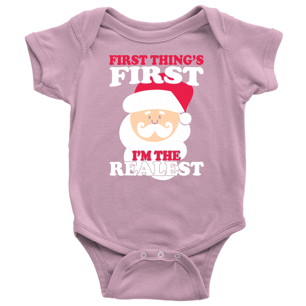 Real Santa Baby Bodysuit