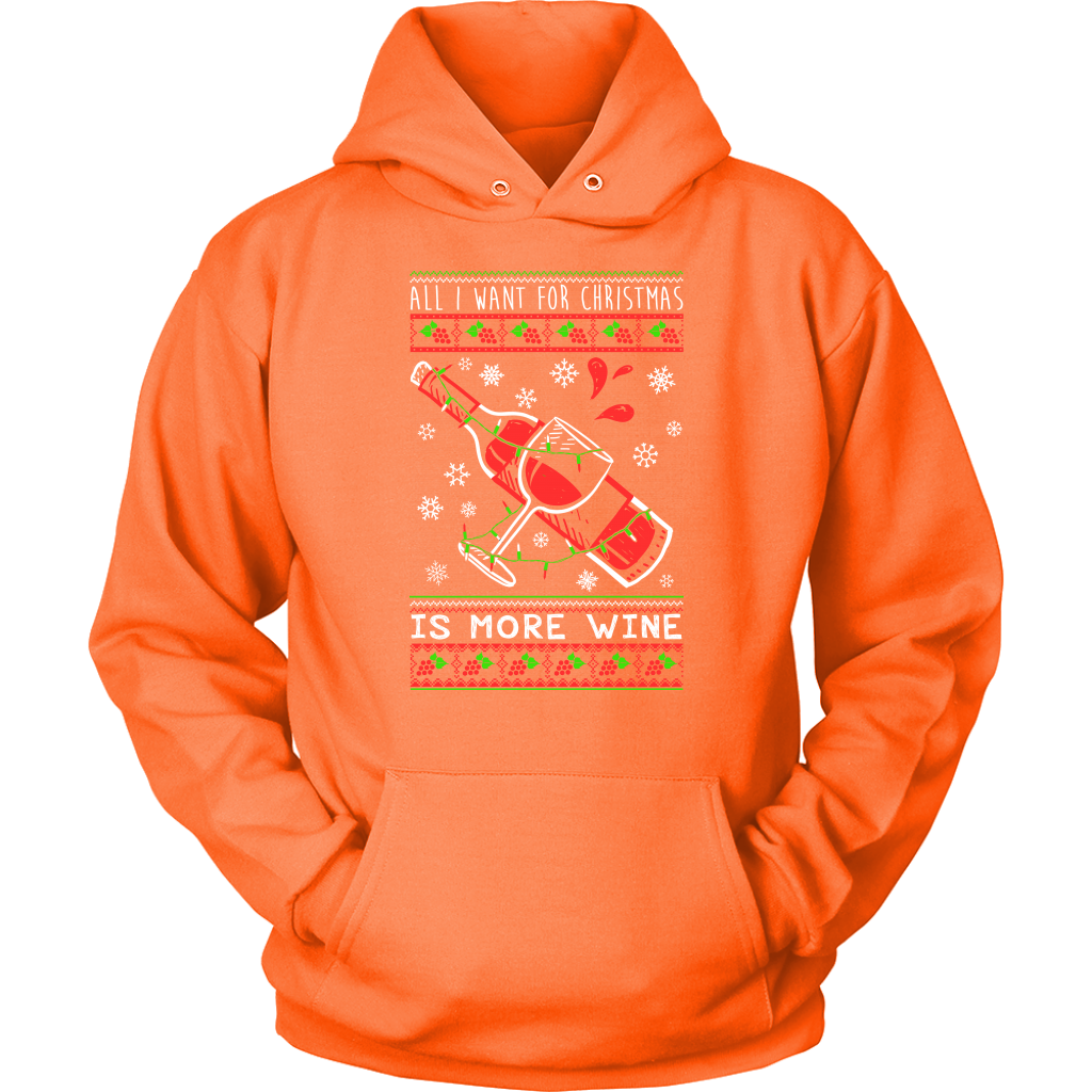 More Wine Hoodie
