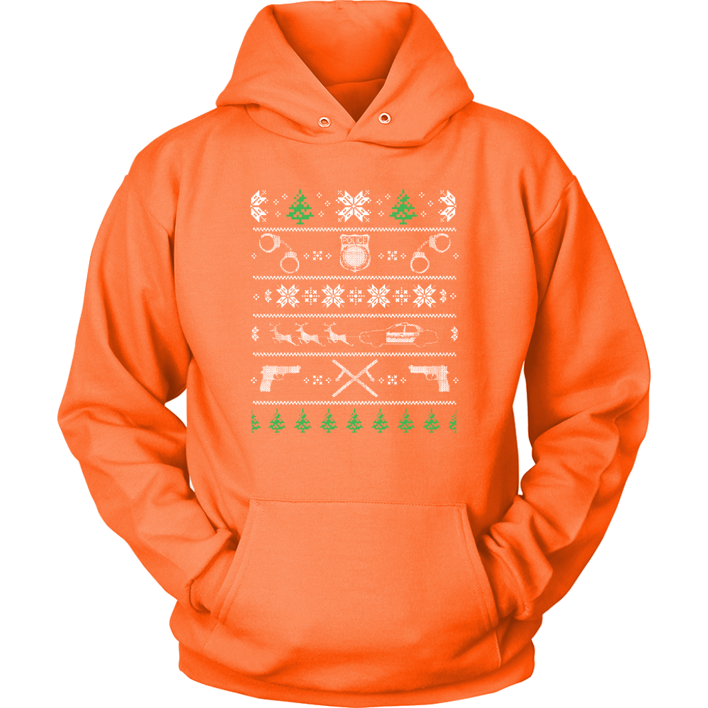 Police Christmas Hoodie