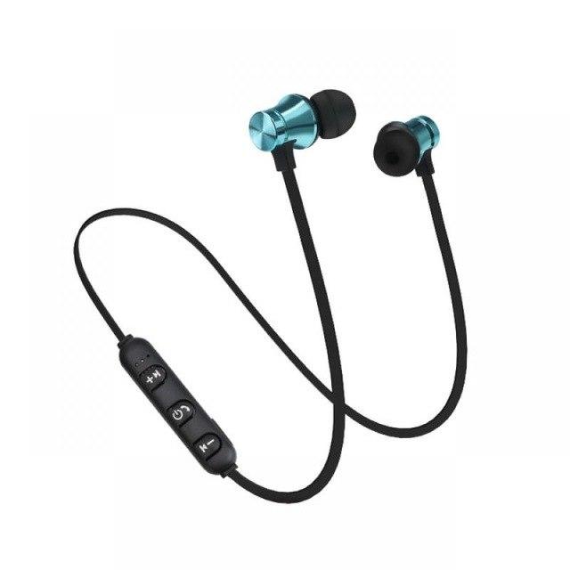 Active Noise Cancelling Sports Bluetooth Earbud Headphones-Bluetooth Earphones & Headphones-1More Store-Blue-Docs General Store