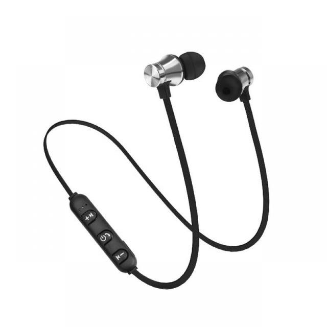 Active Noise Cancelling Sports Bluetooth Earbud Headphones-Bluetooth Earphones & Headphones-1More Store-Silver-Docs General Store