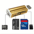 Aluminum All in one USB 2.0 Card Reader-Phone Accessories-Docs General Store