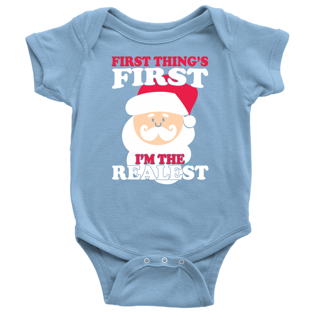 Real Santa Baby Bodysuit