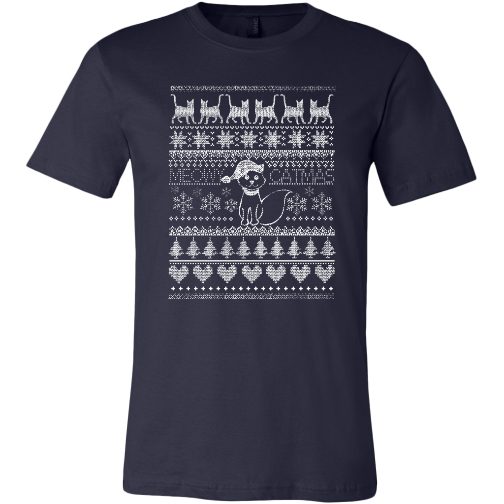 Cat Christmas Men's Shirt