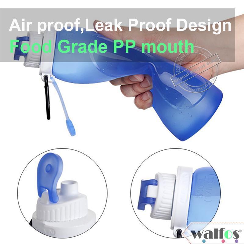 Collapsible Folding Silicone Water Bottle-Kitchen-Docs General Store