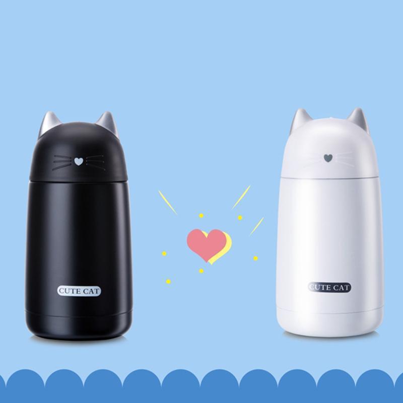 Cute Cat Vacum Thermos-Mugs-Docs General Store