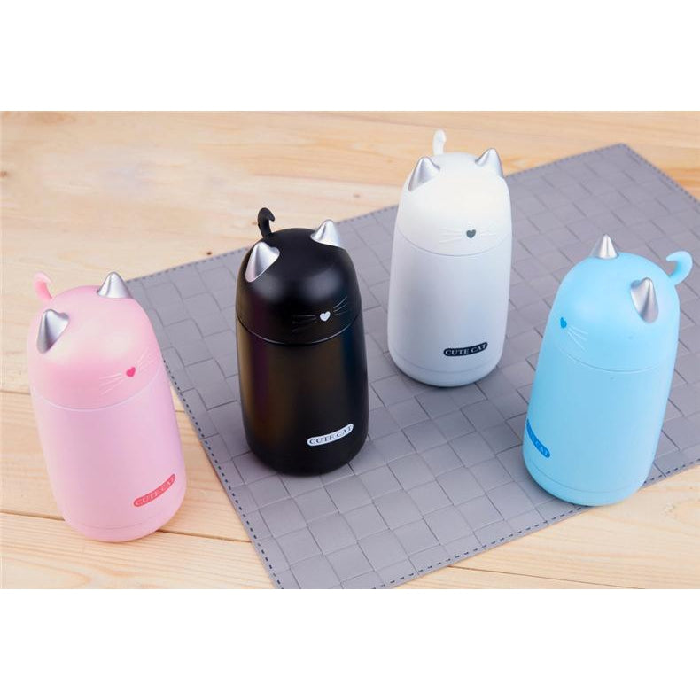 Cute Cat Vacum Thermos-Mugs-Docs General Store