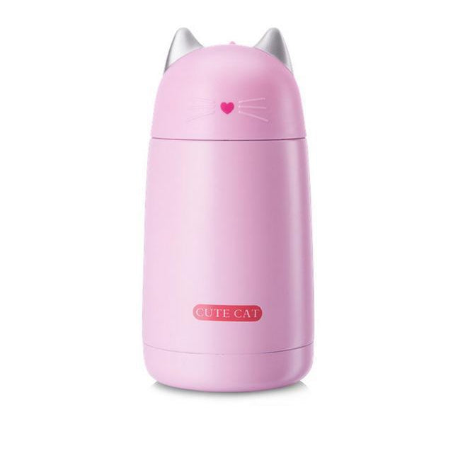 Cute Cat Vacum Thermos-Mugs-Docs General Store