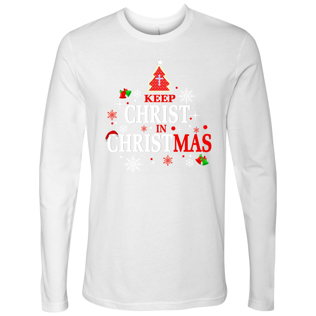 Christ in Christmas Men's Long Sleeve Shirt