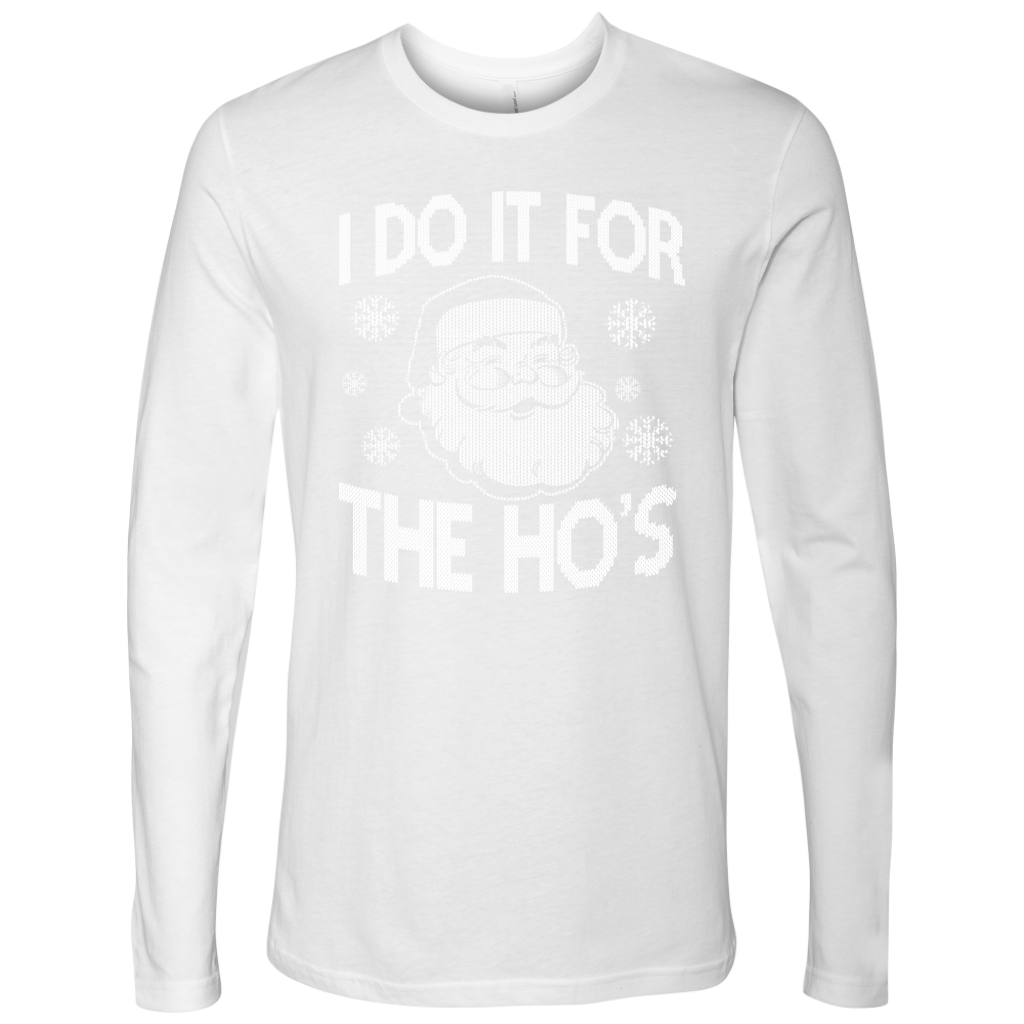 I Do It For Men's Long Sleeve Shirt