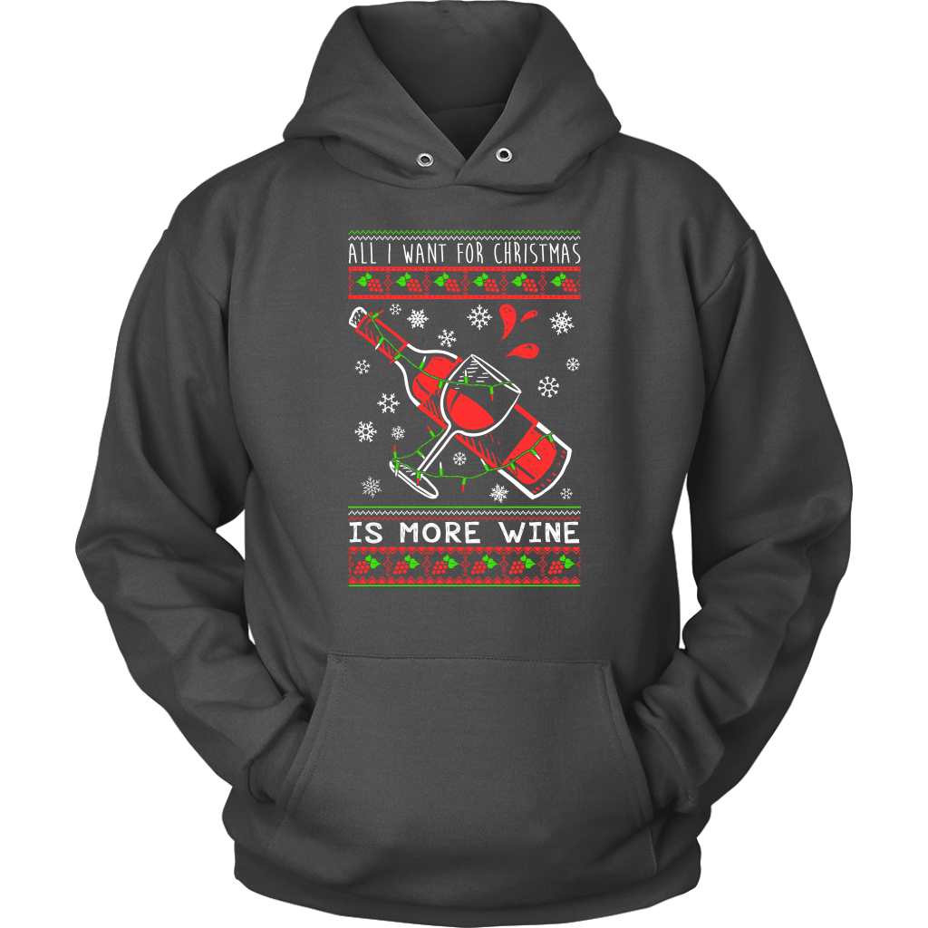 More Wine Hoodie
