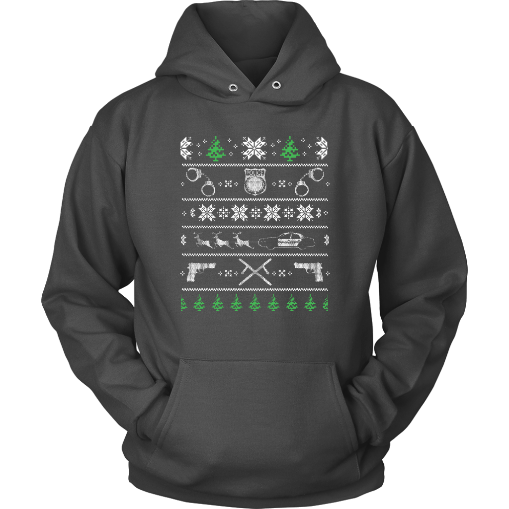 Police Christmas Hoodie