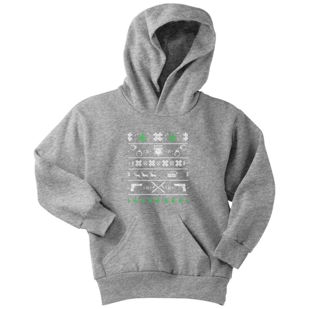 Police Christmas Youth Hoodie
