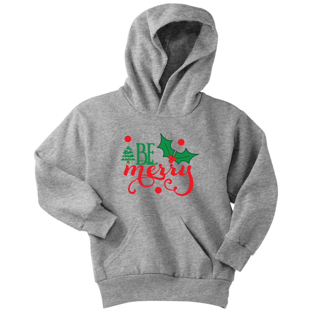 Be Merry Youth Hoodie