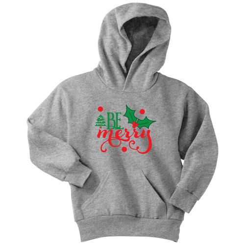 Be Merry Youth Hoodie