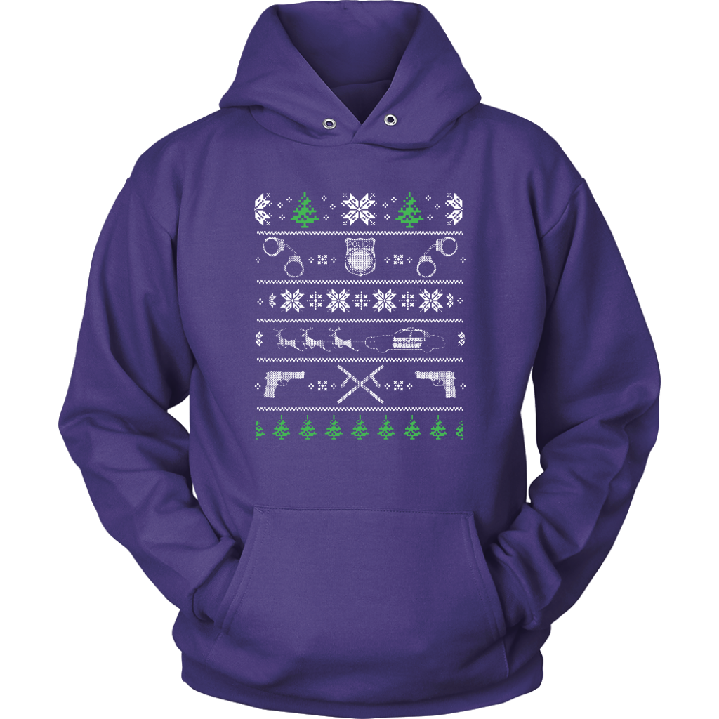 Police Christmas Hoodie