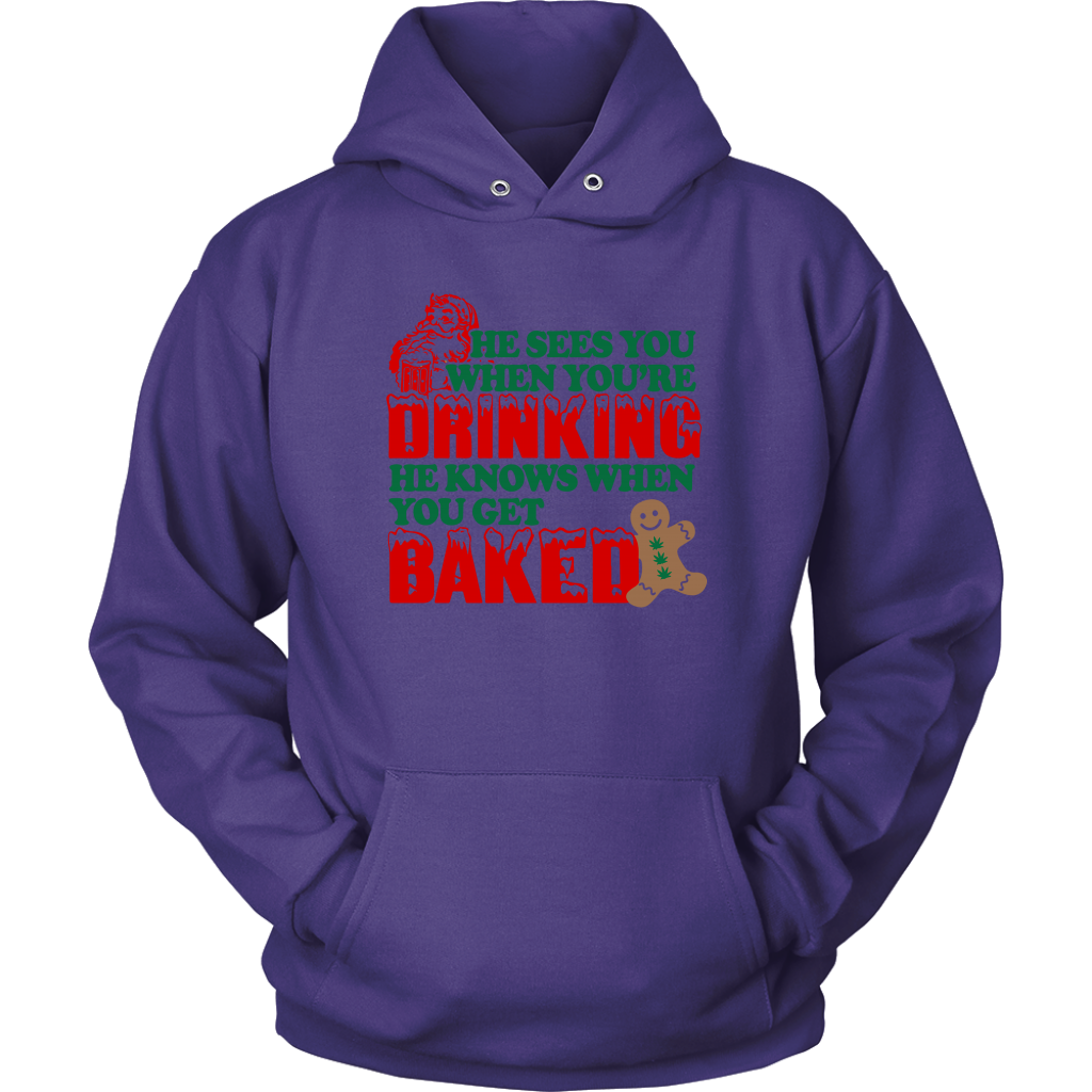 He Sees You Hoodie