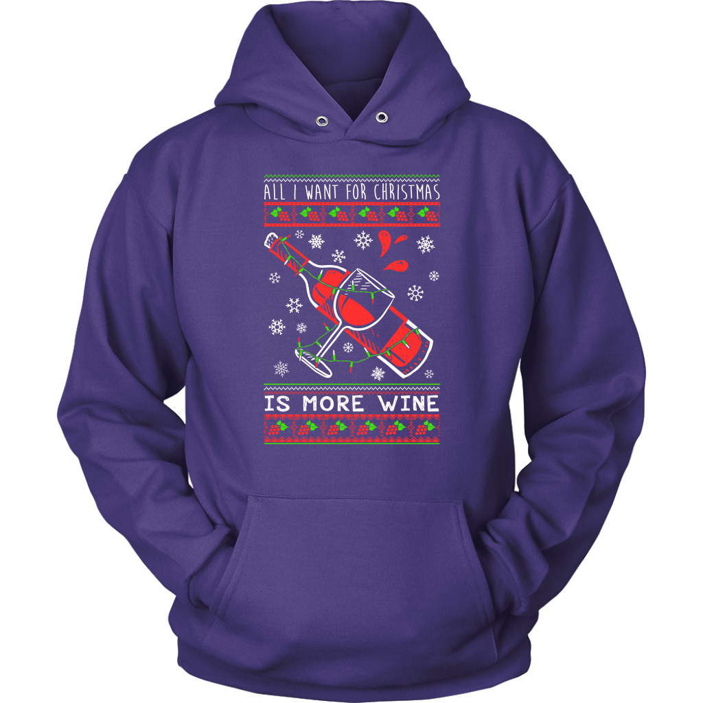 More Wine Hoodie
