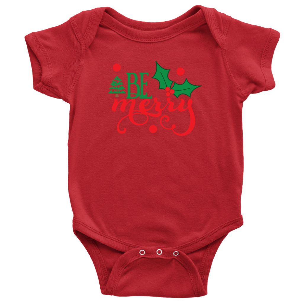 Be Merry Baby Bodysuit