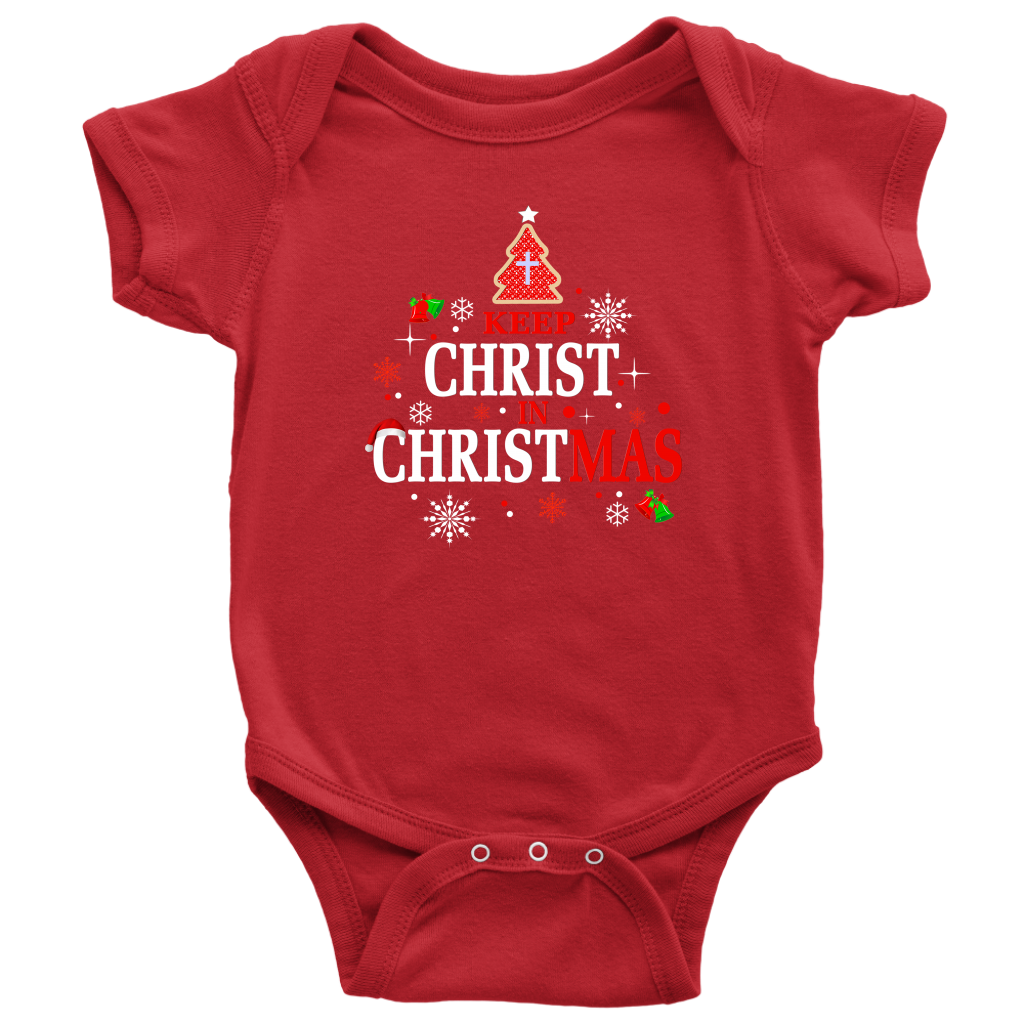 Christ in Christmas Baby Bodysuit