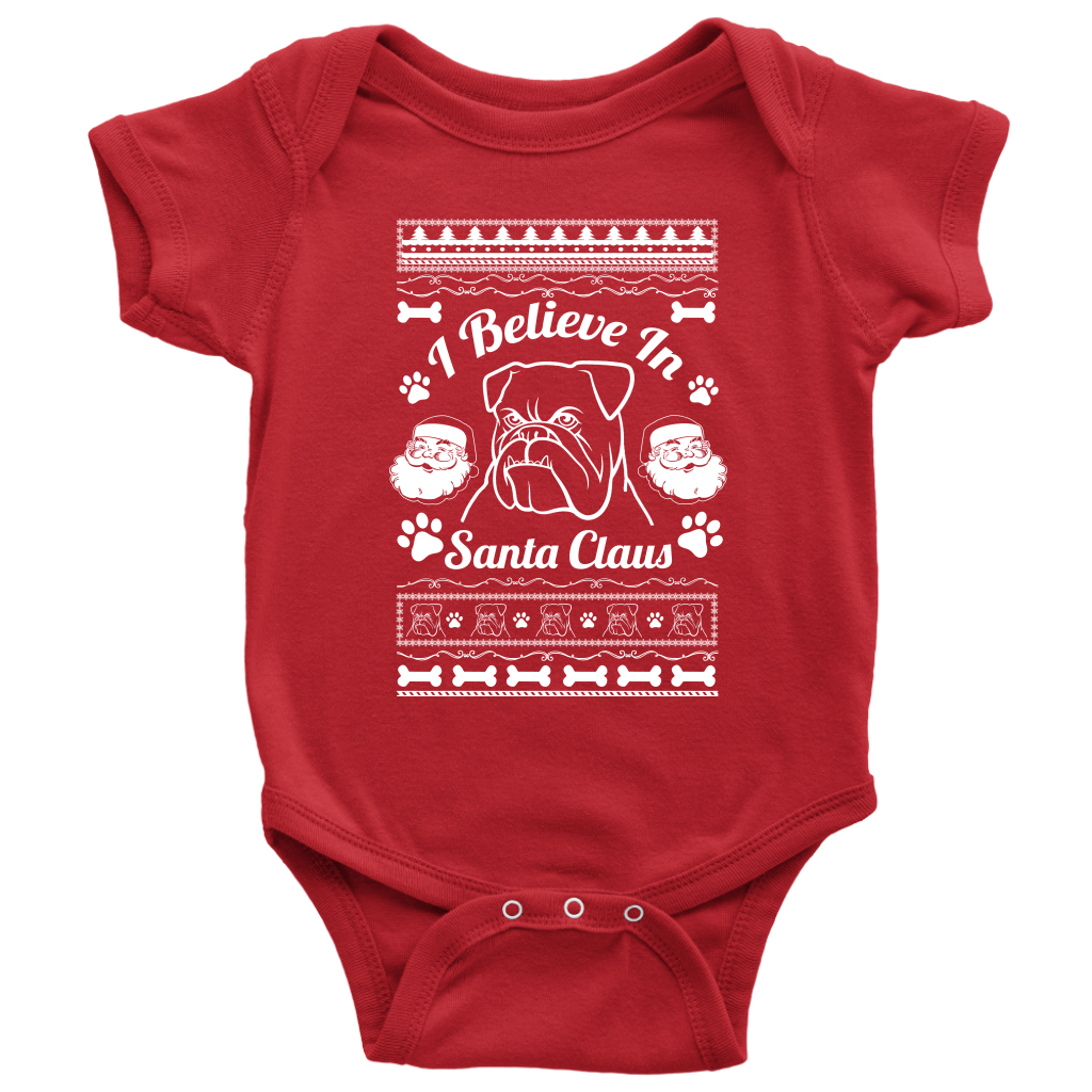I Believe Santa Baby Bodysuit
