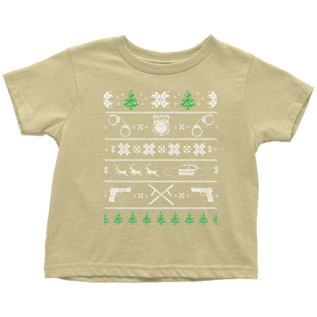 Police Christmas Toddler T-Shirt