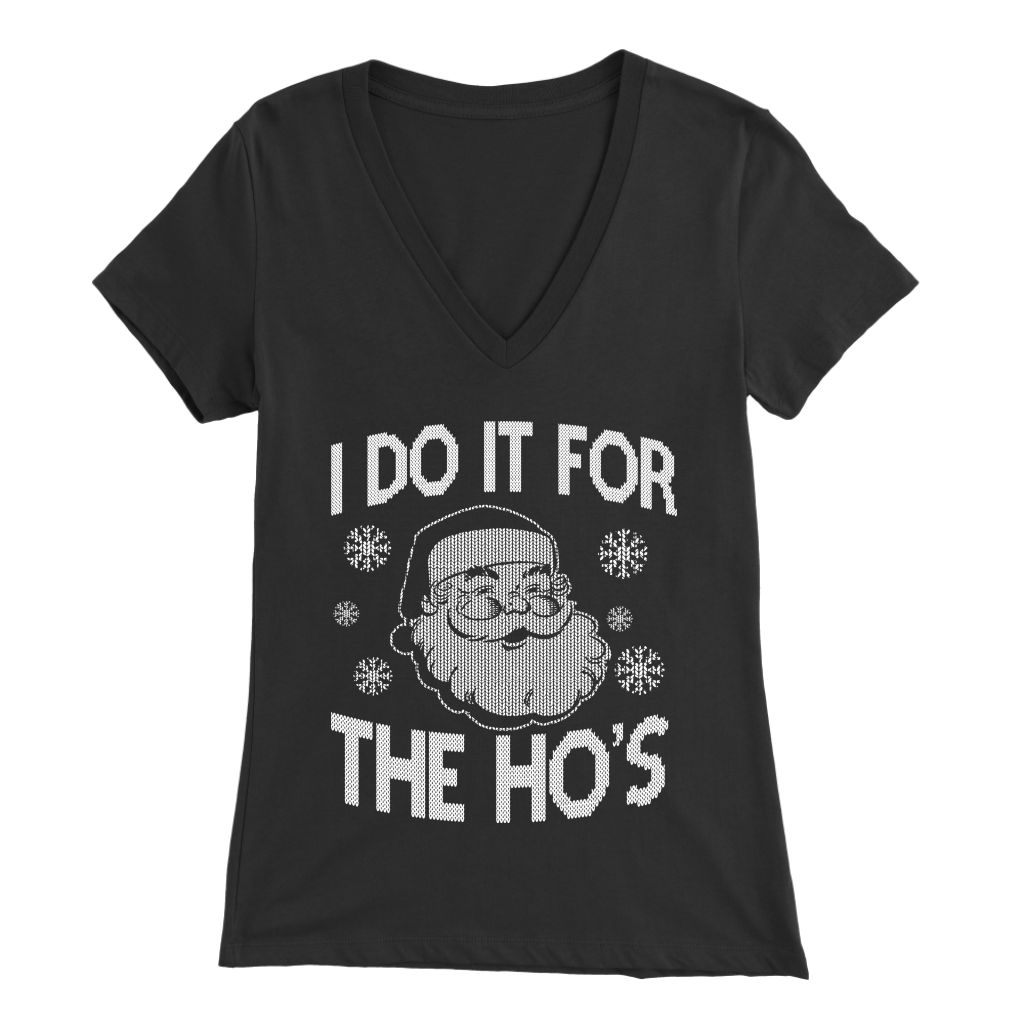 I Do It For Women's V-Neck