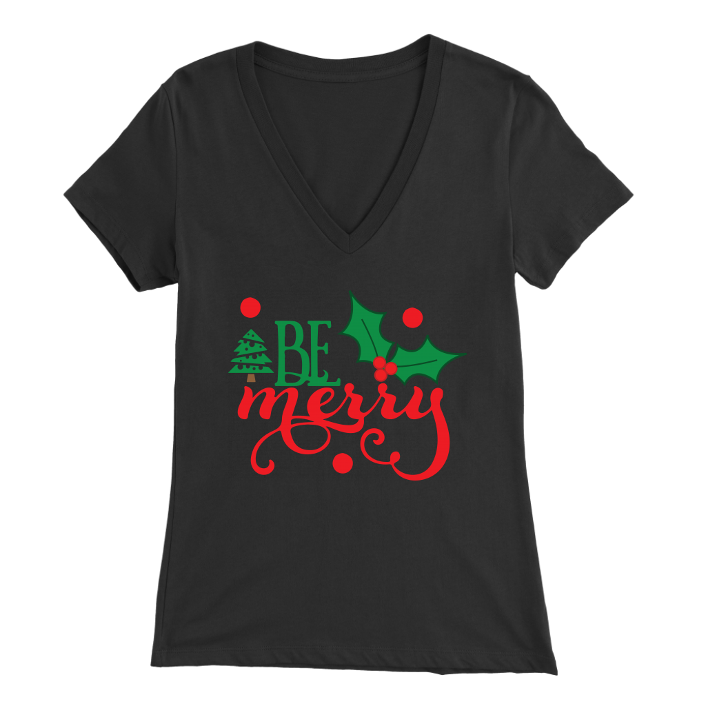 Be Merry Women's V-Neck