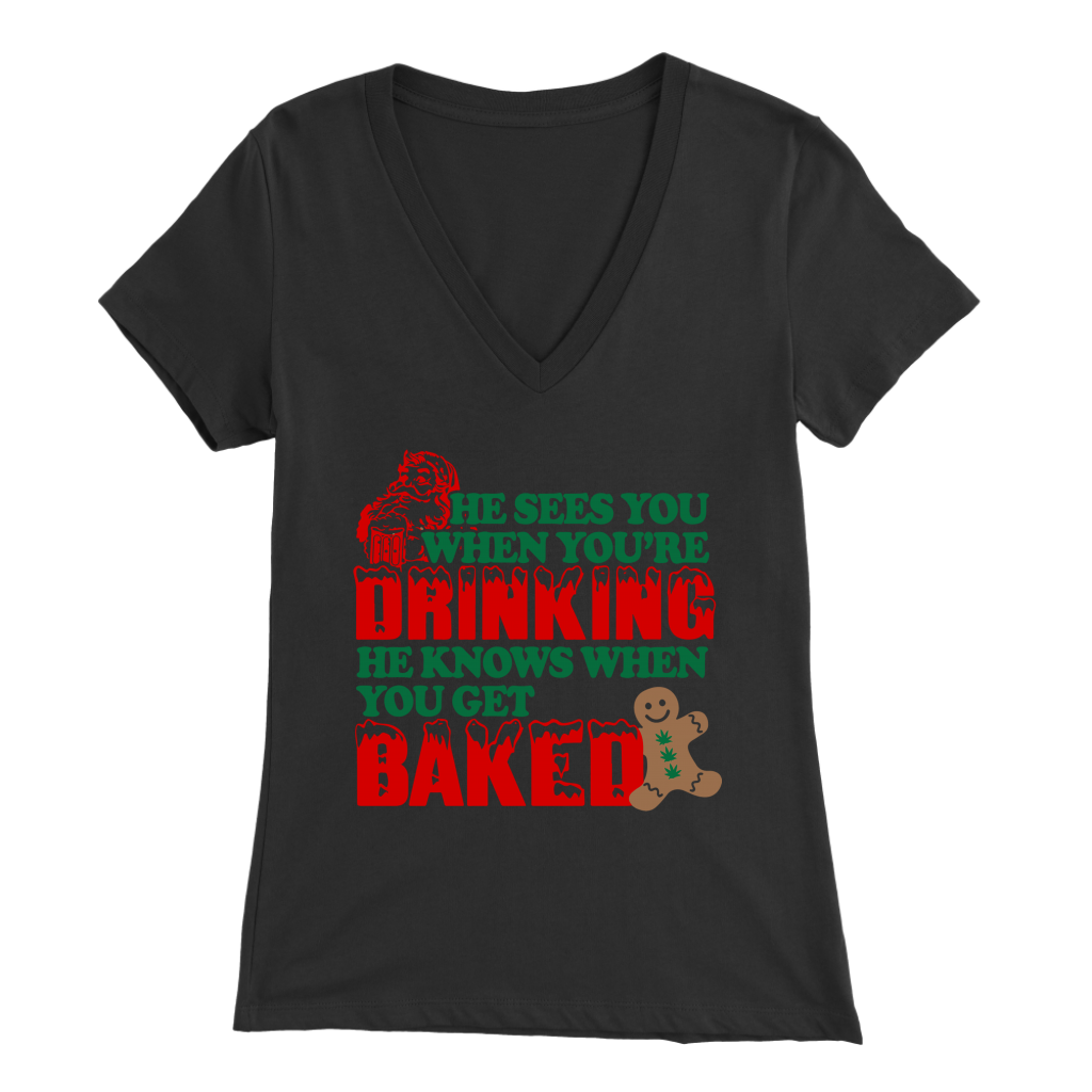 He Sees You Women's V-Neck